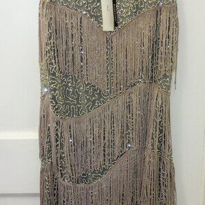 Elegant Fringe flapper Dress